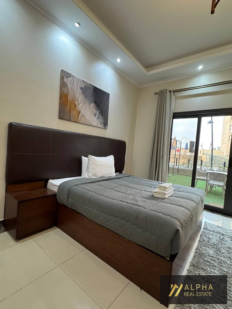 Fully furnished ground floor studio for rent in Porto New Cairo featuring an elegant ultra-modern design and a comfortable layout - Ansicht 5