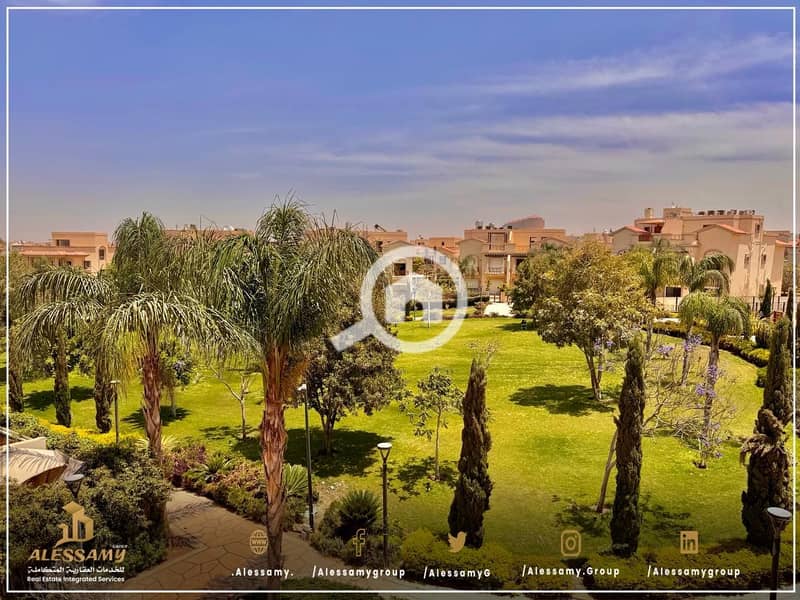 Twin House Villa Model E3 without deposit difference, immediate delivery with wide garden view, a masterpiece in Madinaty for sale at a special price. - Aanzicht 4