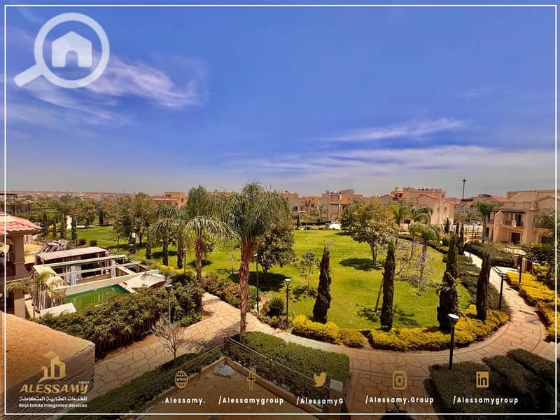 Twin House Villa Model E3 without deposit difference, immediate delivery with wide garden view, a masterpiece in Madinaty for sale at a special price. - Aanzicht 5