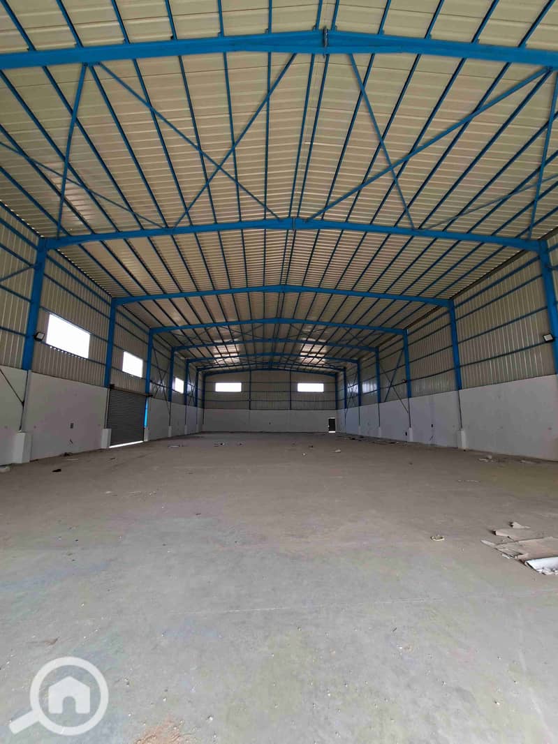 Warehouse for rent 1200 meters, Belbeis Road, 10th of Ramadan, next to the pasta factory - Ansicht 2