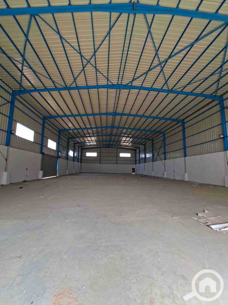 Warehouse for rent 1200 meters, Belbeis Road, 10th of Ramadan, next to the pasta factory - Ansicht 5