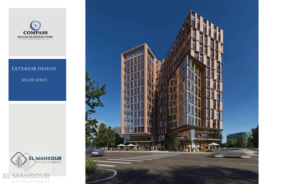 Own your office in the strongest administrative tower on Al-Zahra main street with a down payment of only 15% - Widok 2