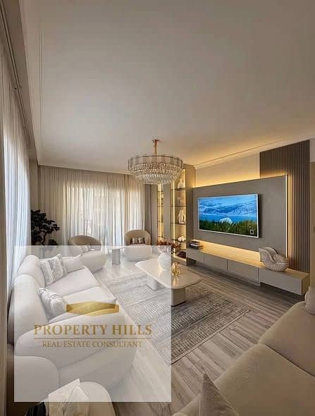 For only 9 million Egyptian pounds, own a large, fully finished 4-room apartment in a walled compound near Sodic East and opposite Madinaty. – pohled 2