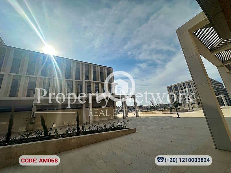 Fully finished Administrative Office for Rent in Mivida – New Cairo prime location with AC - Widok 3