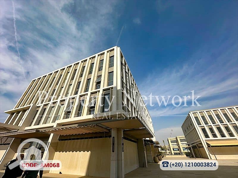 Fully finished Administrative Office for Rent in Mivida – New Cairo prime location with AC - Widok 6