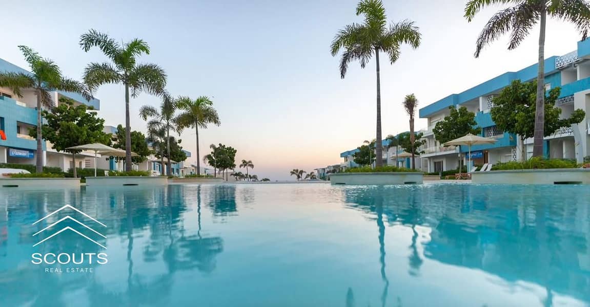 Chalet for sale, first row to the sea, fully finished - fully ready for viewing in the most distinctive location in the North Coast, close to Ras El H – pohled 4