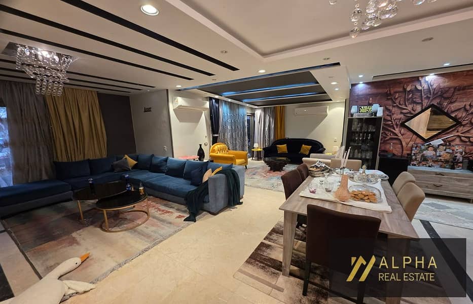 Fully furnished apartment with garden for rent in Tag Sultan New Cairo - Ansicht 3