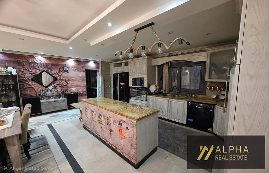 Fully furnished apartment with garden for rent in Tag Sultan New Cairo - Ansicht 5