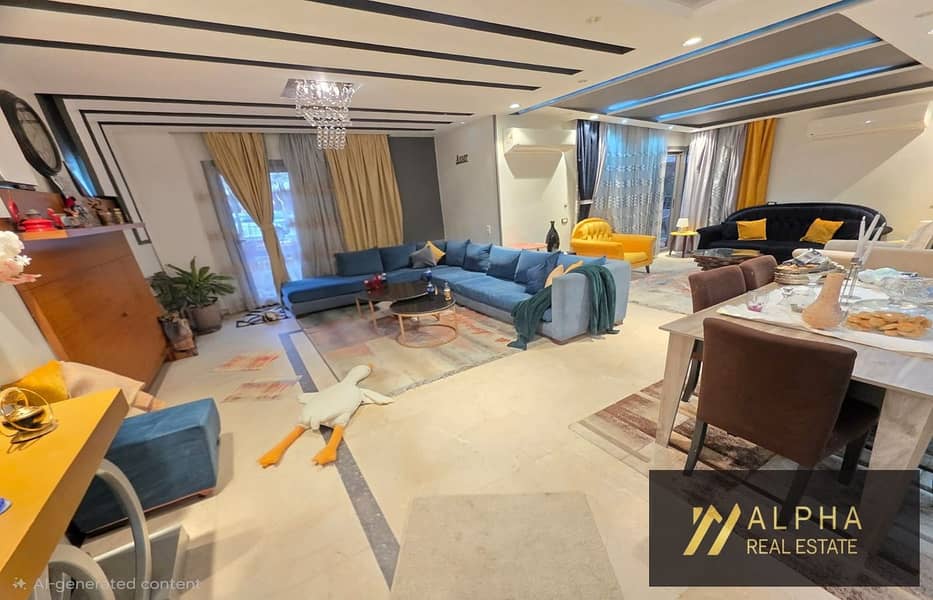 Fully furnished apartment with garden for rent in Tag Sultan New Cairo - Ansicht 6
