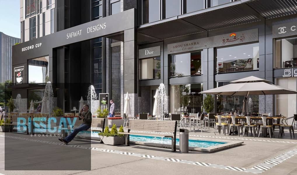 With a down payment of only 800,000, immediate occupancy in the heart of the New Administrative Capital | Own a 20-meter commercial space in a prime i - Widok 4