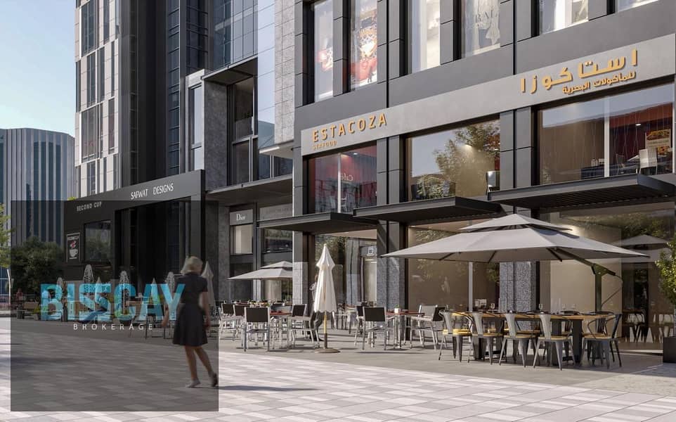 With a down payment of only 800,000, immediate occupancy in the heart of the New Administrative Capital | Own a 20-meter commercial space in a prime i - Widok 6