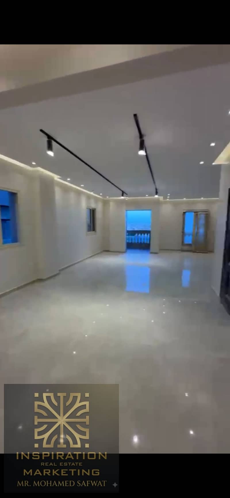 Brand New 190m Apt for Rent (Residential/Administrative) Directly on South Teseen Facing Mivida | Al-Andalus 2 - Ansicht 3