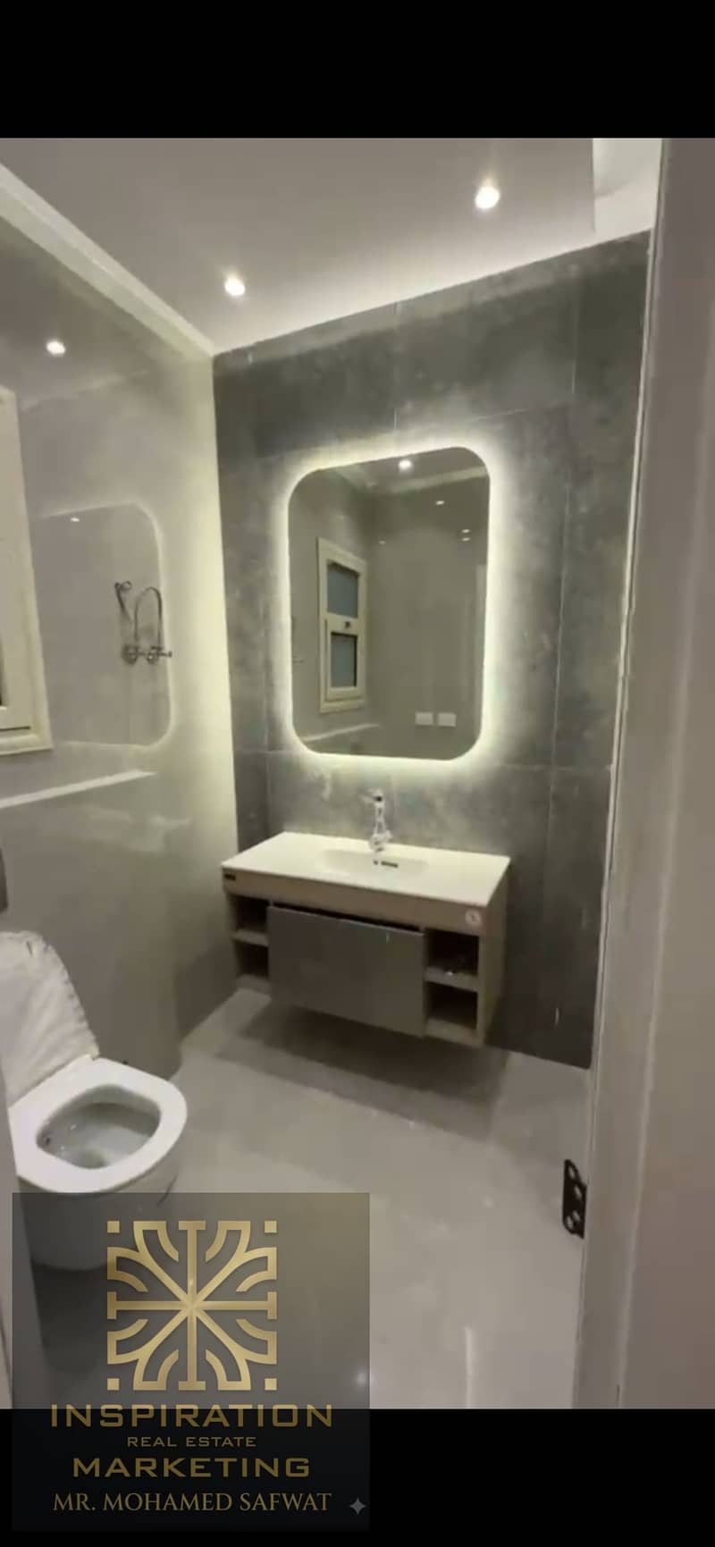 Brand New 190m Apt for Rent (Residential/Administrative) Directly on South Teseen Facing Mivida | Al-Andalus 2 - Ansicht 4