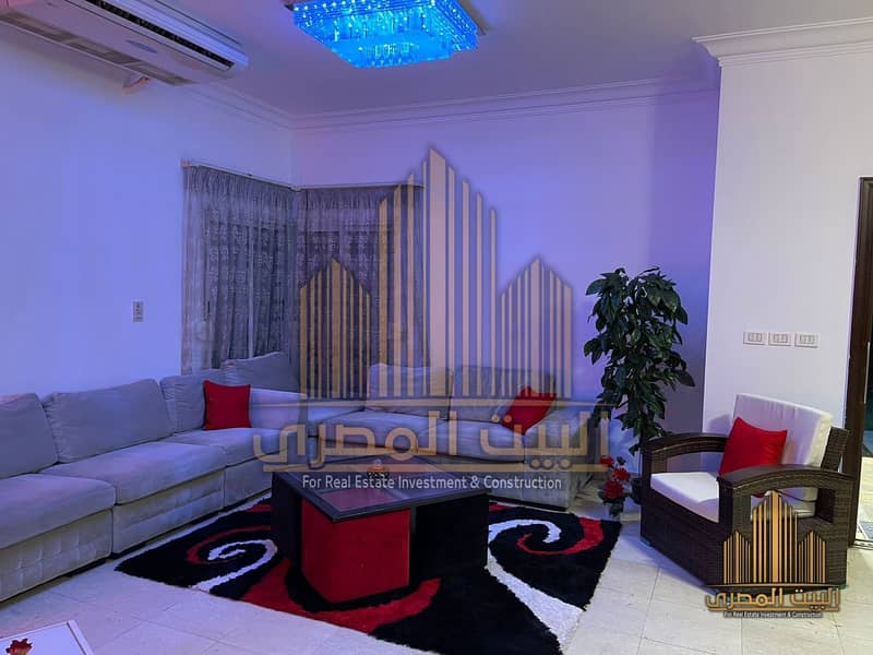 Furnished villa for rent in Al Rehab 1 model G - Mehr