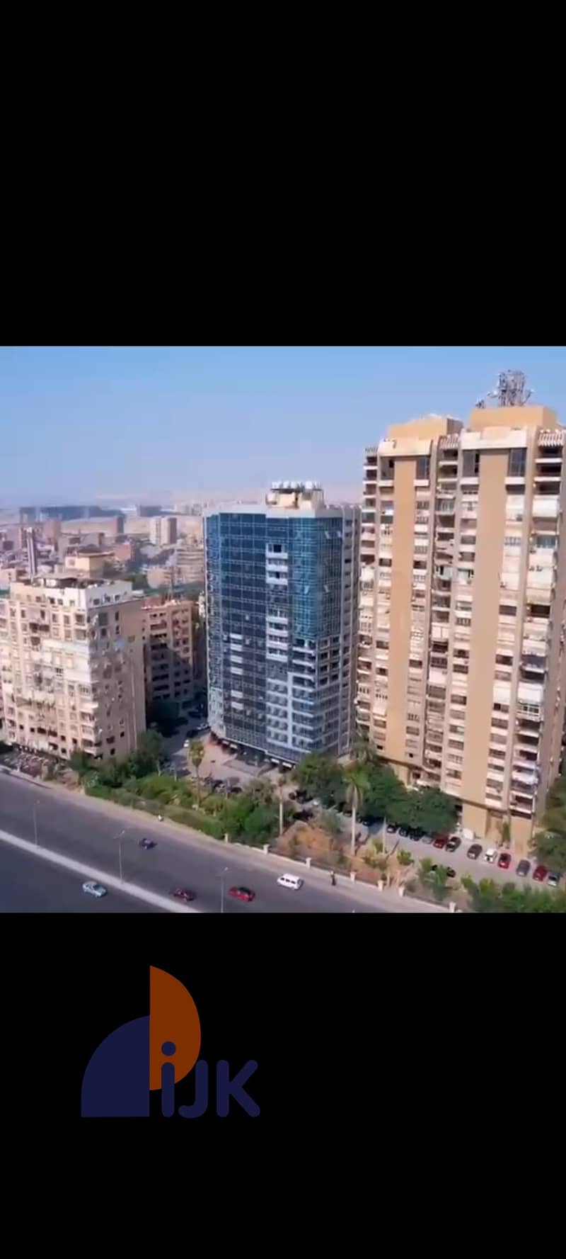 Hotel room for sale on the Maadi Corniche with a direct Nile view, just minutes from the Hilton. A very prime location in Maadi. The room is 59 square - Näkymä 3