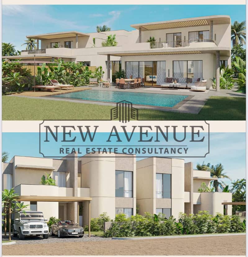Twin House Villa in Almaza Bay, with Private Garden - Ansicht 6