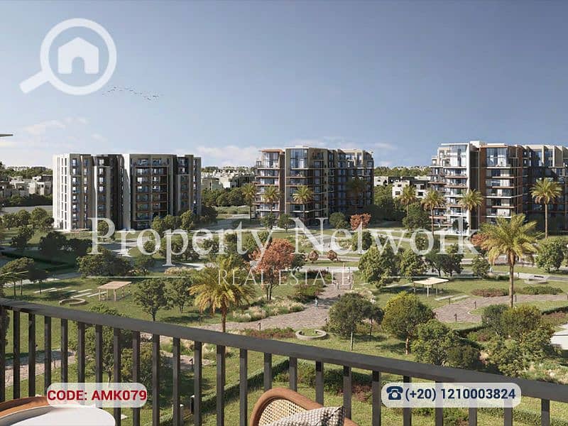 Fully Finished with Ac 3BR Apartment for Sale in Zed East New Cairo – pohled 2