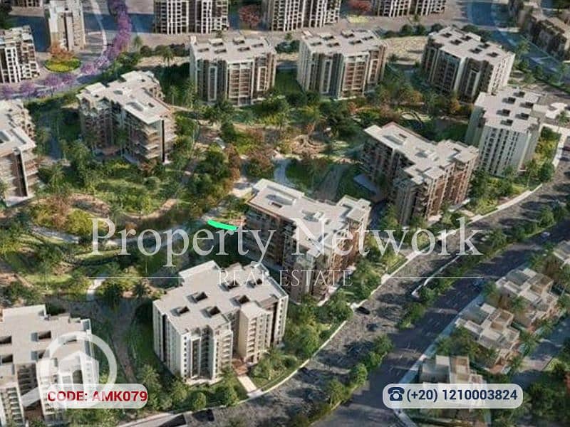 Fully Finished with Ac 3BR Apartment for Sale in Zed East New Cairo – pohled 3