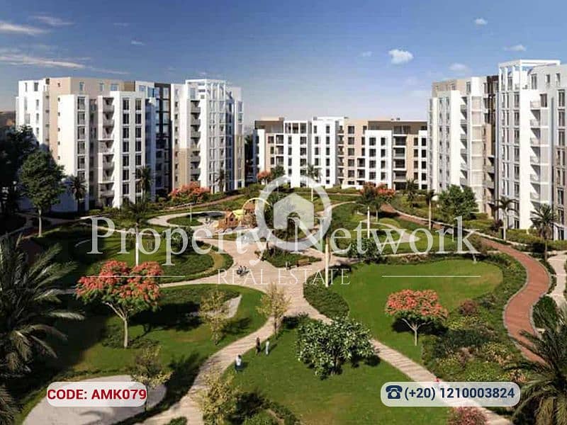 Fully Finished with Ac 3BR Apartment for Sale in Zed East New Cairo – pohled 5