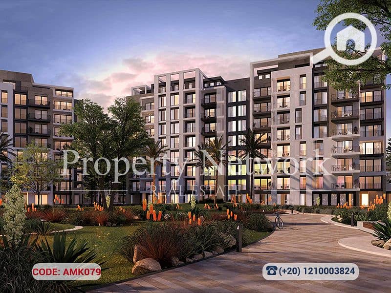 Fully Finished with Ac 3BR Apartment for Sale in Zed East New Cairo – pohled 6