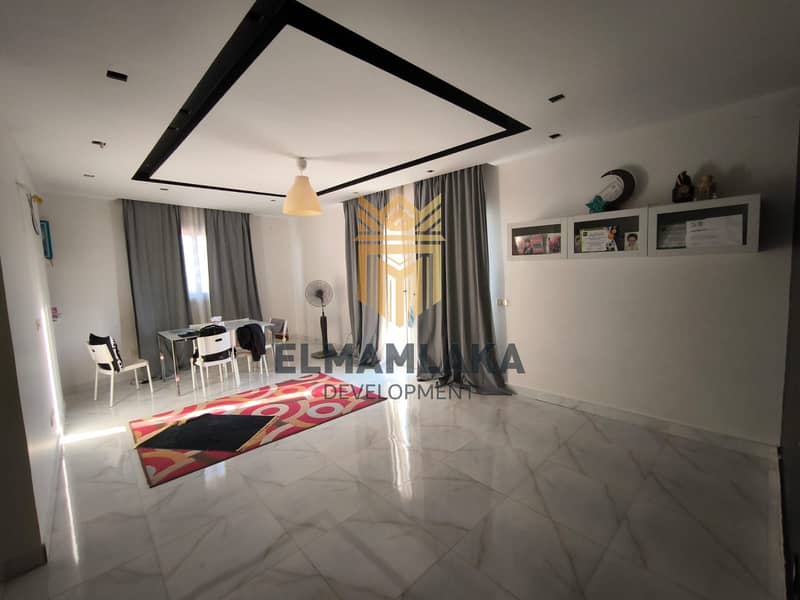 Fully finished roof apartment 205m Sheikh Zayed, neighborhood 1 behind the Dahshour connection and Al-Bustan Street es-23 - Widok 3