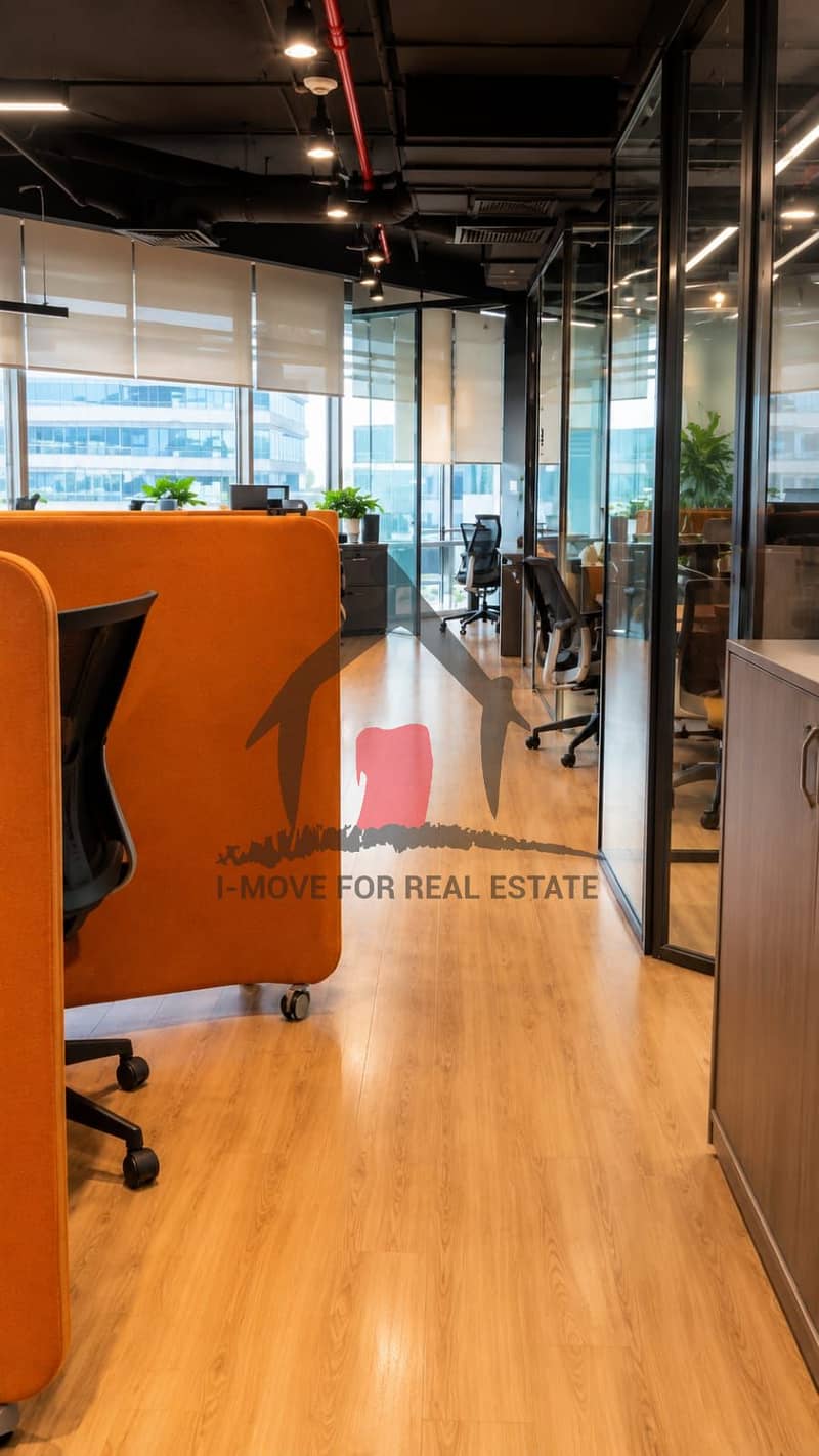 Office rent 280m the Polygon Elegant Finishing - Ansicht 6