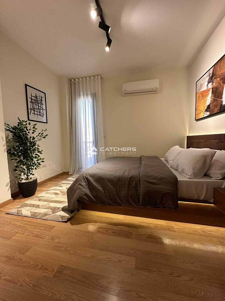 An unmissable opportunity. . . A fully finished, ultra-luxurious apartment with air conditioning in the heart of New Cairo, next to the AUC. - Widok 3