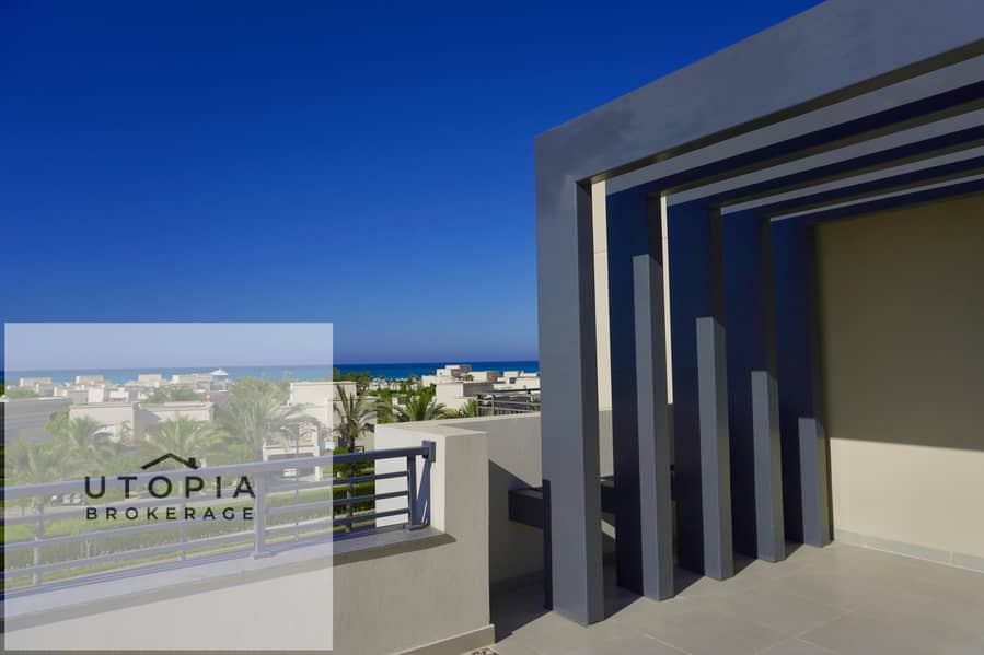 Luxury Penthouse in Marassi – Marina | Sea & Golf View | Fully Furnished - Widok 4