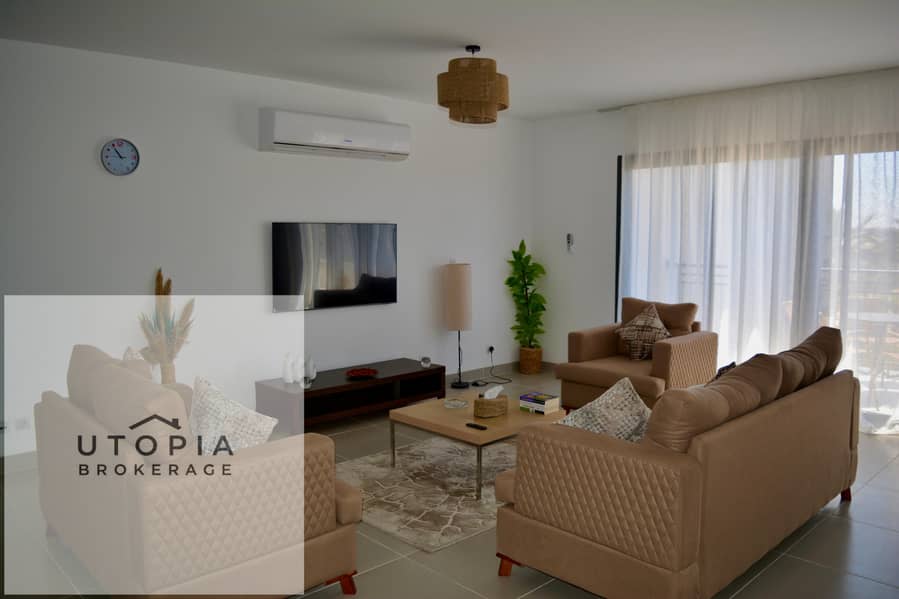 Luxury Penthouse in Marassi – Marina | Sea & Golf View | Fully Furnished - Widok 5