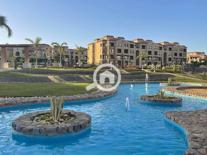 Duplex for sale, ready for viewing, in Al Shorouk, in a fully serviced and inhabited compound, Maadi View Compound, Maadi View, opposite Open Air Madi - Mehr