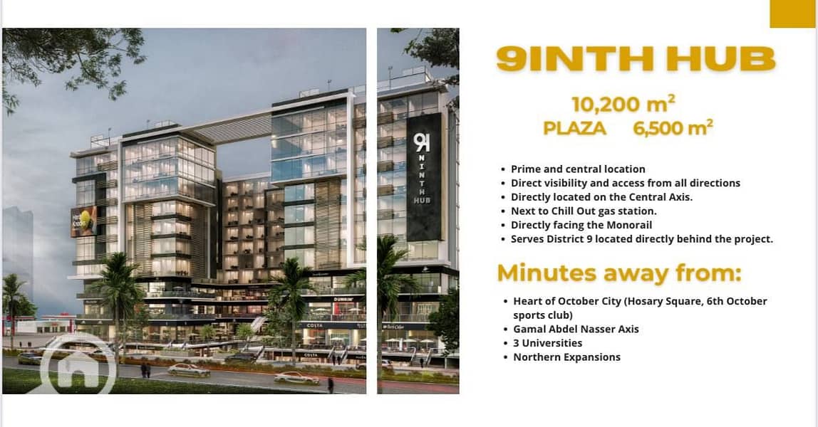 A 23-meter commercial shop on the corner of the plaza suitable for all activities in the largest mall on the central axis with a 5% down payment and installments up to 12 years. - Ansicht 6