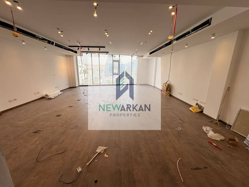 office for rent,105m in sheikh zayed infront park street mall fully finished ready to move – pohled 4