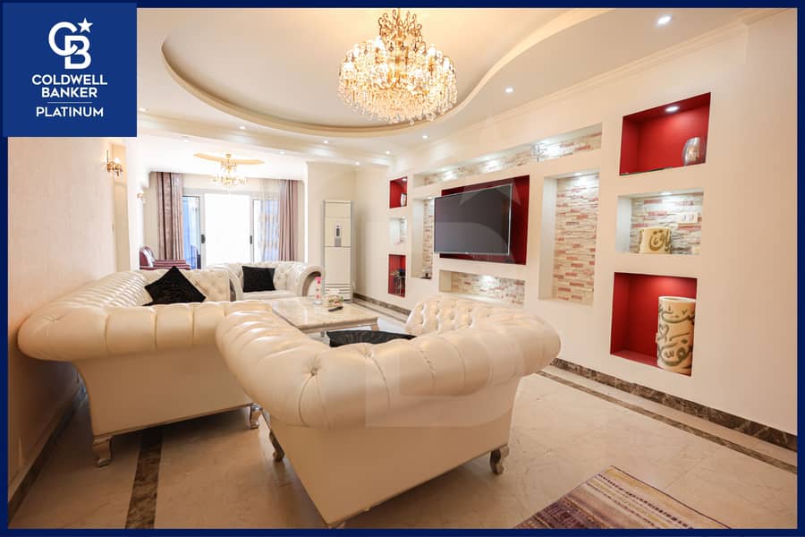 Apartment for sale 193 sqm at Waboor El Meyah - Ultra Super Lux including furniture and air conditioners - Immediate delivery. – pohled 2