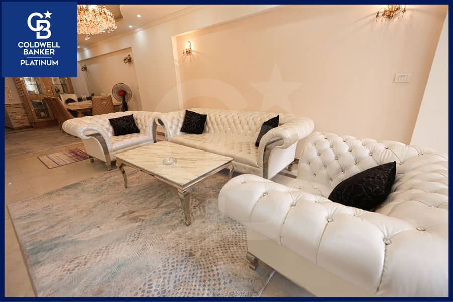 Apartment for sale 193 sqm at Waboor El Meyah - Ultra Super Lux including furniture and air conditioners - Immediate delivery. – pohled 3