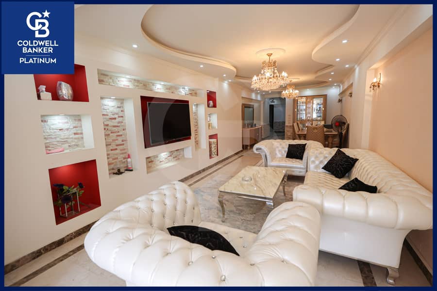 Apartment for sale 193 sqm at Waboor El Meyah - Ultra Super Lux including furniture and air conditioners - Immediate delivery. – pohled 4