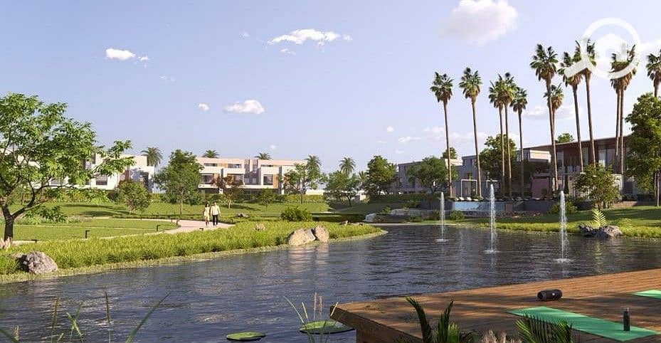 Lowest down payment, RTM townhouse with longest installment plan in New Zayed, directly in front of Sphinx Airport in Lugar New Zayed - Widok 2