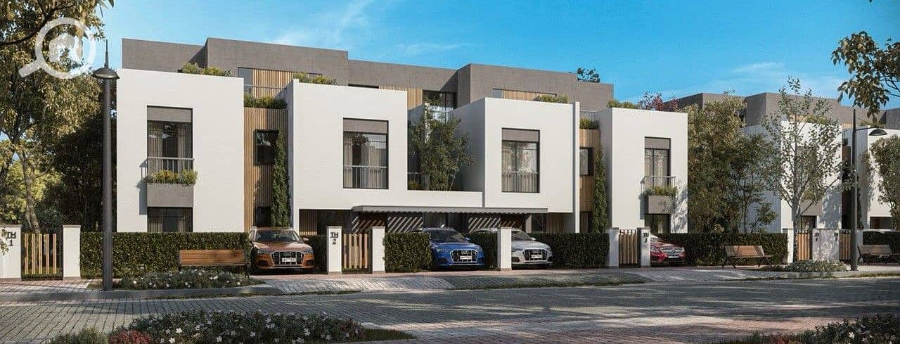 Lowest down payment, RTM townhouse with longest installment plan in New Zayed, directly in front of Sphinx Airport in Lugar New Zayed - Widok 3