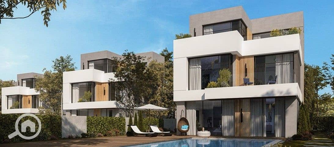 Lowest down payment, RTM townhouse with longest installment plan in New Zayed, directly in front of Sphinx Airport in Lugar New Zayed - Widok 4
