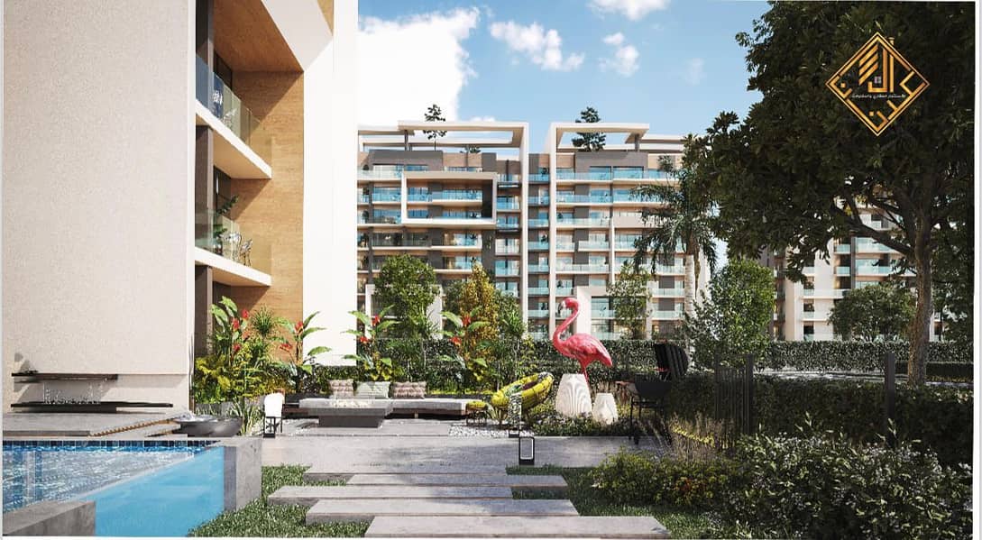 Apartment for sale in prime location in R8, open view, with installments over 10 years without interest. - Mehr