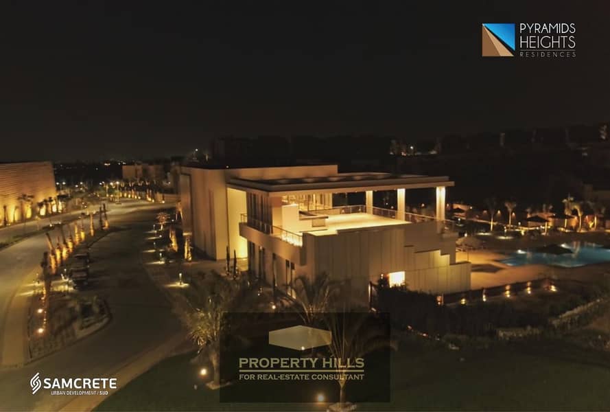 Duplex 230 meters finished with air conditioning and kitchen in Pyramids Heights compound next to New Giza and Palm Hills - Ansicht 3