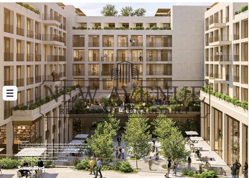 office for sale at New Cairo First Settlement flexible payment plans - Aanzicht 3