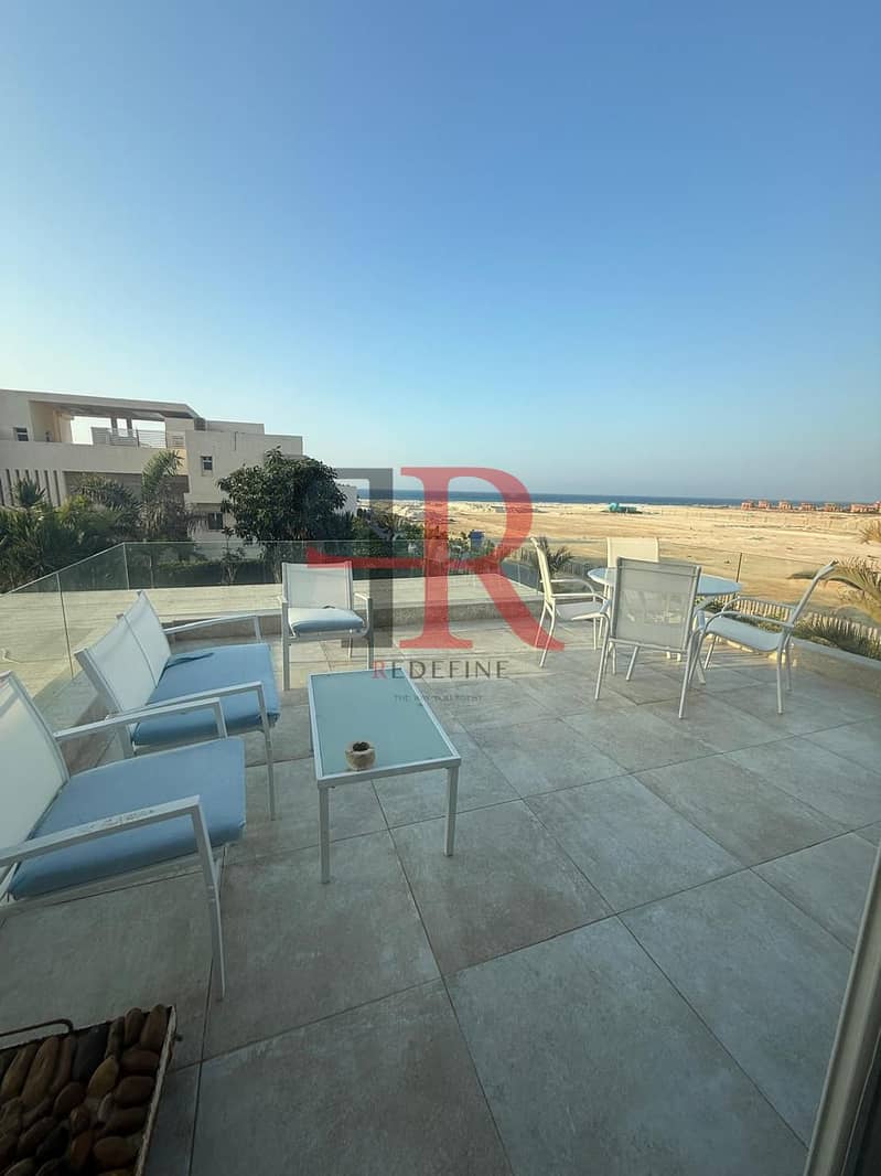 Chalet for rent sea view with private roof in Hacienda White North Coast - Widok 2