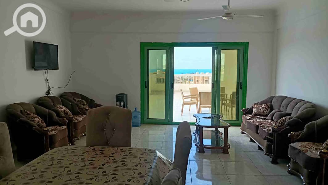 Rooftop 3 rooms with a sea view and swimming pool in Green Beach Village, North Coast - Widok 6