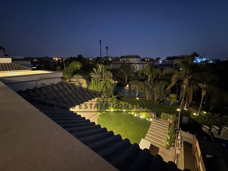 Standalone For Rent Landmark Village Compound New Cairo Fully Finished with AC's and Kitchen and Appliances Three Bedrooms Plus Living Area - Widok 4