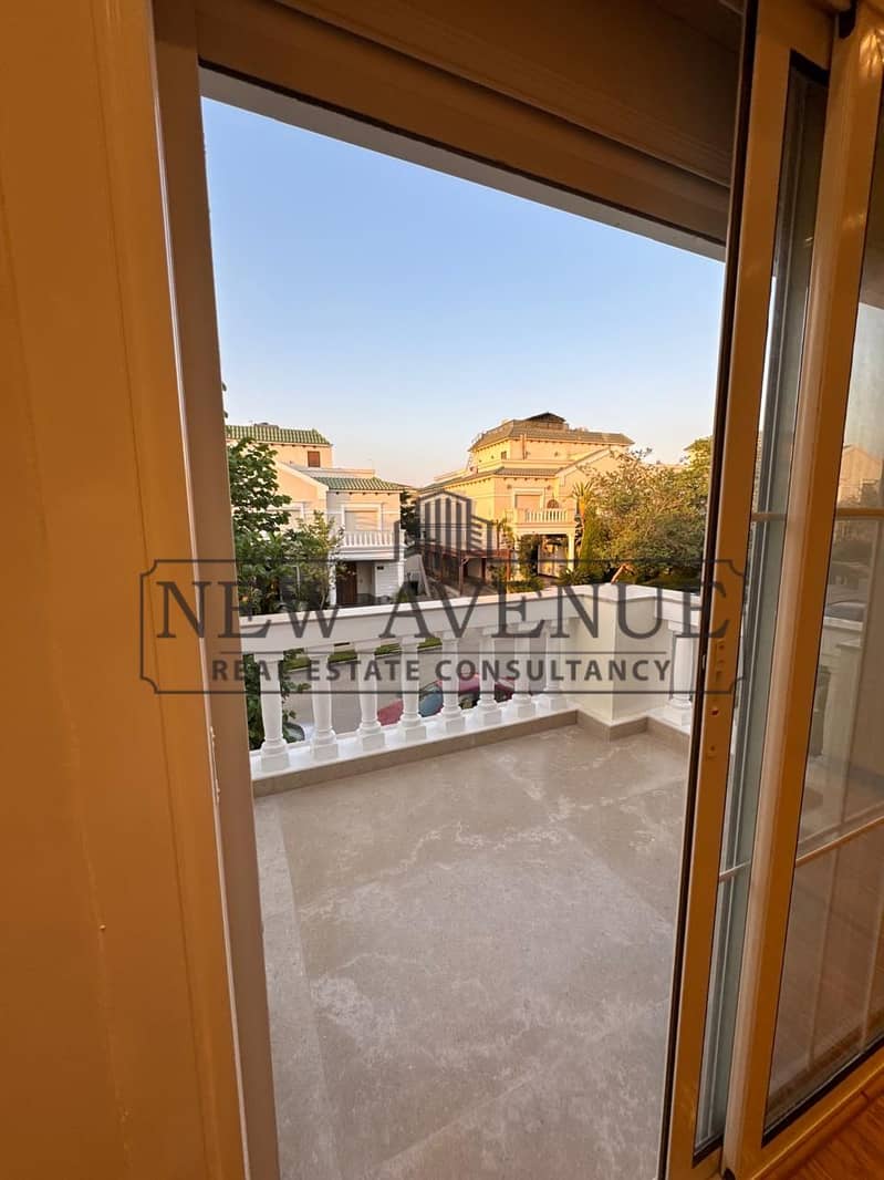 Standalone For Rent Landmark Village Compound New Cairo Fully Finished with AC's and Kitchen and Appliances Three Bedrooms Plus Living Area - Mehr