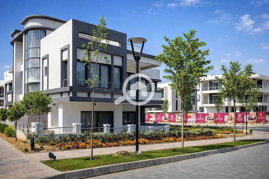 Townhouses for sale in installments in Taj City Compound - Fifth Settlement - TAJ CITY – pohled 5