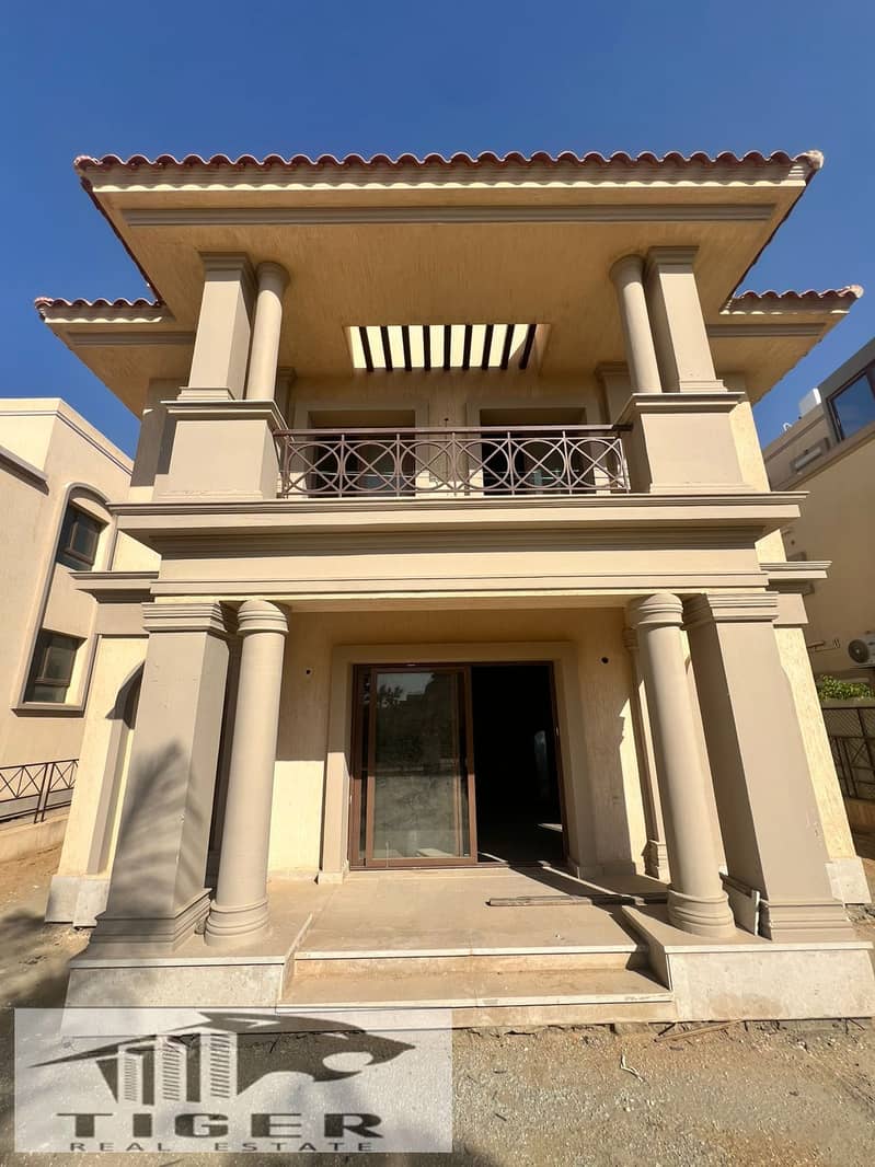 For sale, a standalone villa in Madinaty, model D3, wide garden view – pohled 6