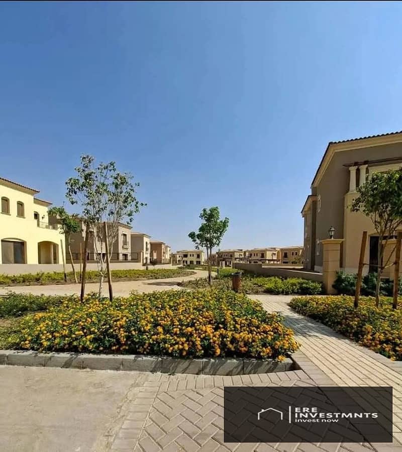 Twin house villa ready to move for sale at the lowest price and very prime location in City Gate Compound New Cairo - Widok 5