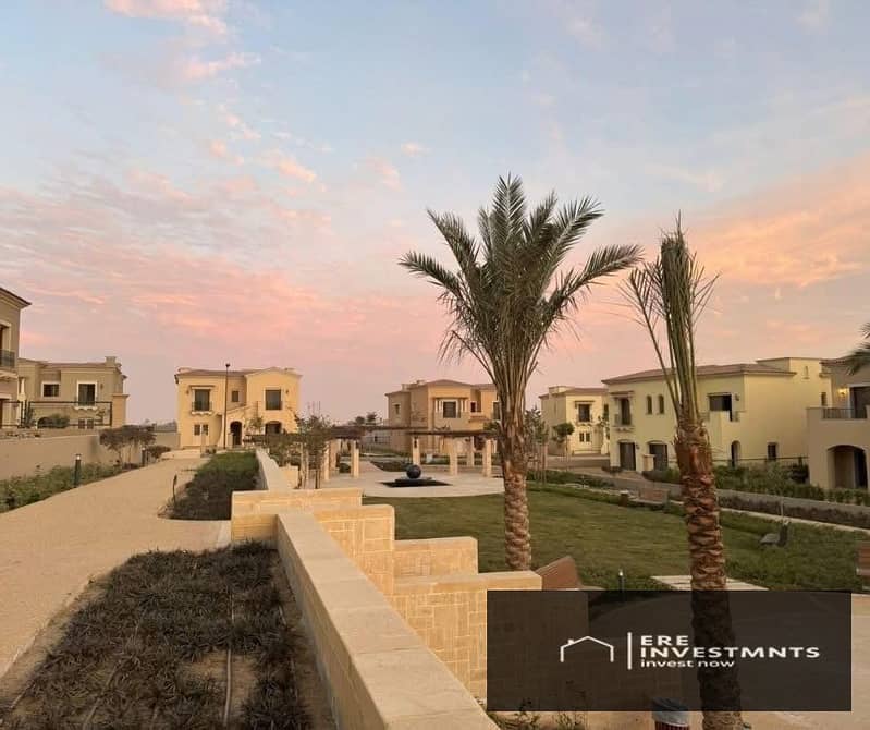 Twin house villa ready to move for sale at the lowest price and very prime location in City Gate Compound New Cairo - Widok 6