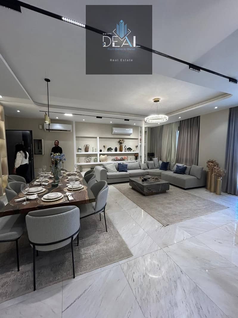 Directly Facing AUC: 3-Bedroom Apartment, Fully Finished with ACs & Water Heaters, 6-Month Delivery! - Mehr